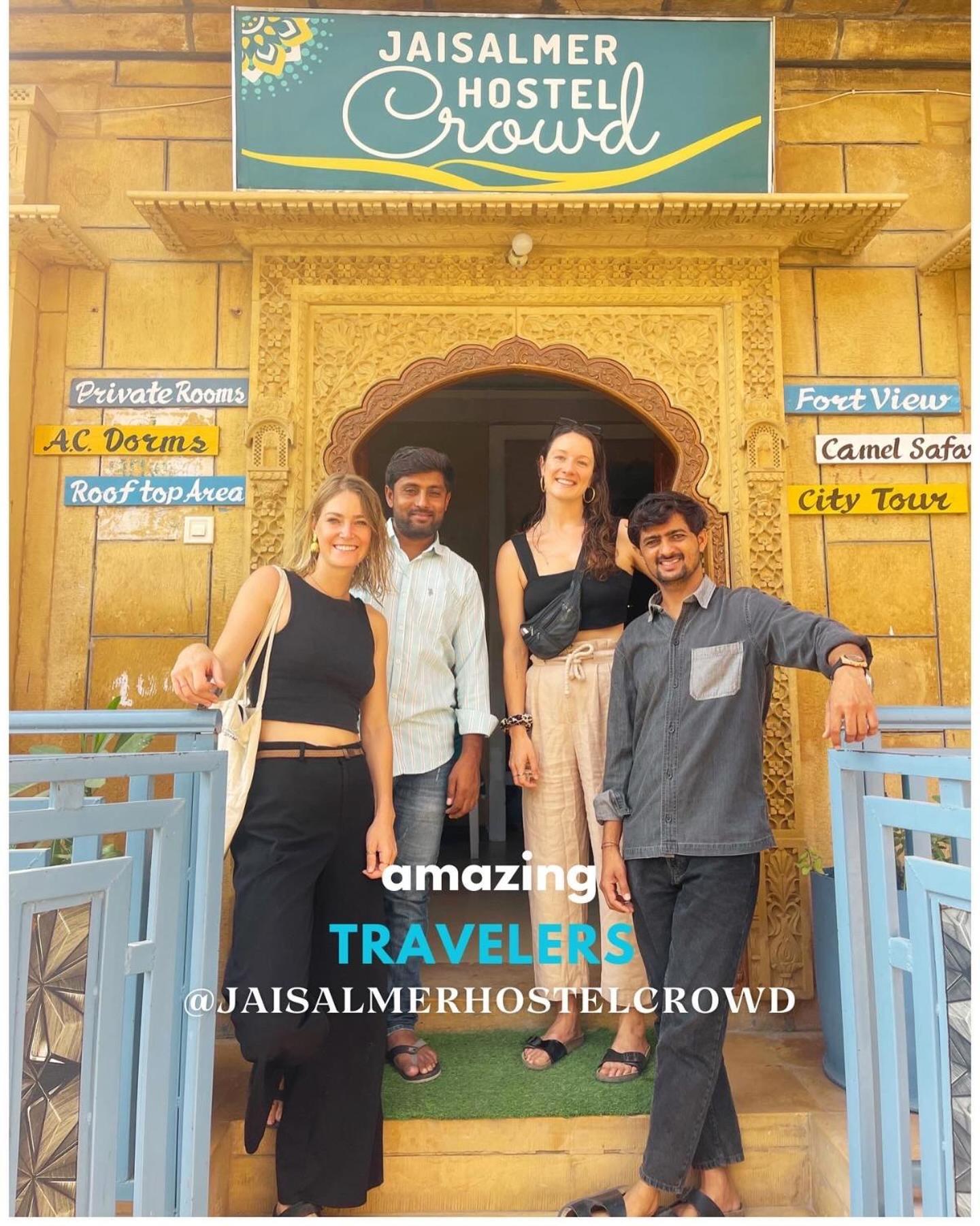 Jaisalmer Hostel Crowd Esterno foto